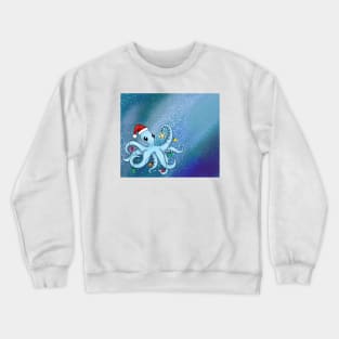 Christmas Octopus Crewneck Sweatshirt